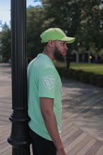 Load image into Gallery viewer, Mellow Green Triadd Varsity T-shirt
