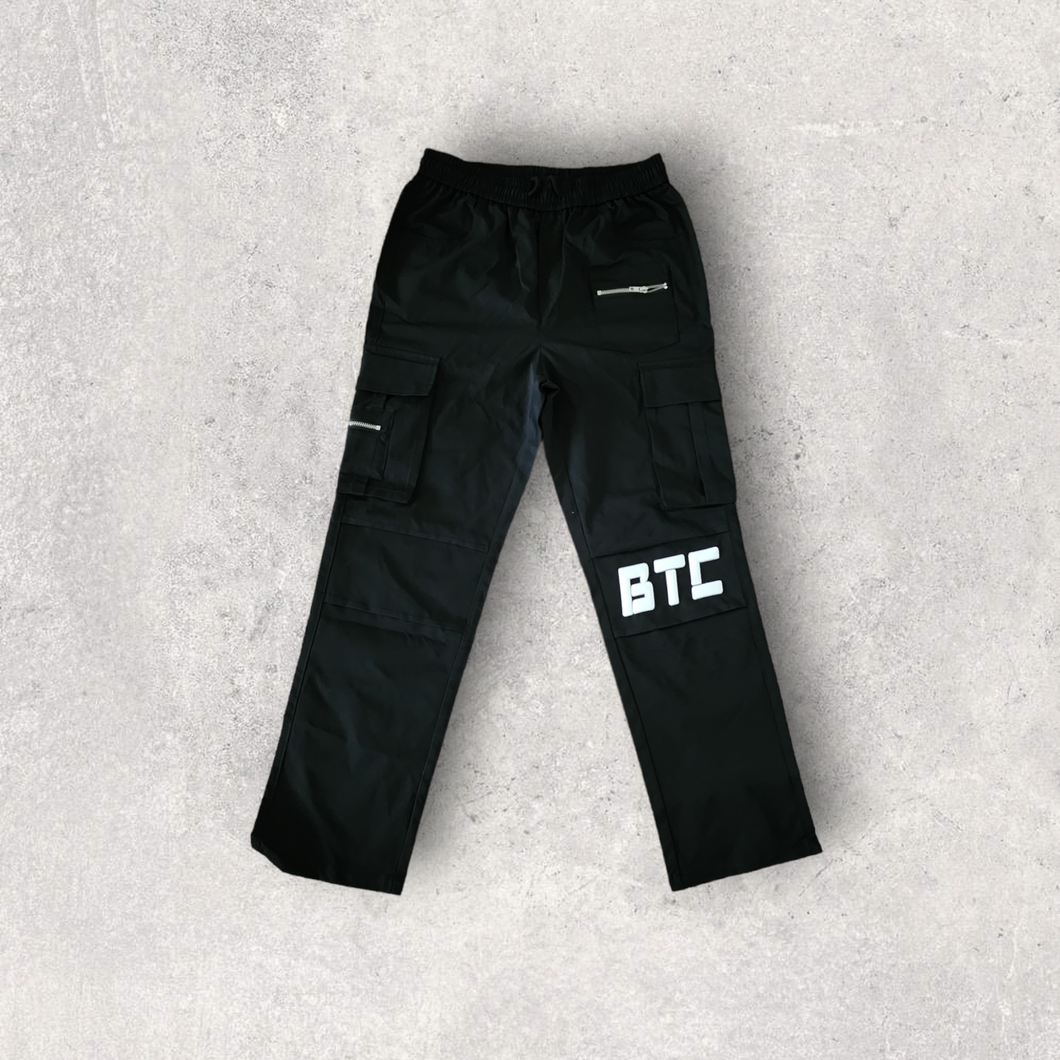 Black BTC Cargo Zone Pants