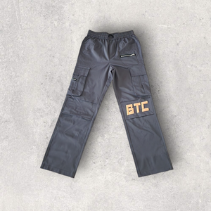 Gray BTC Cargo Zone Pants