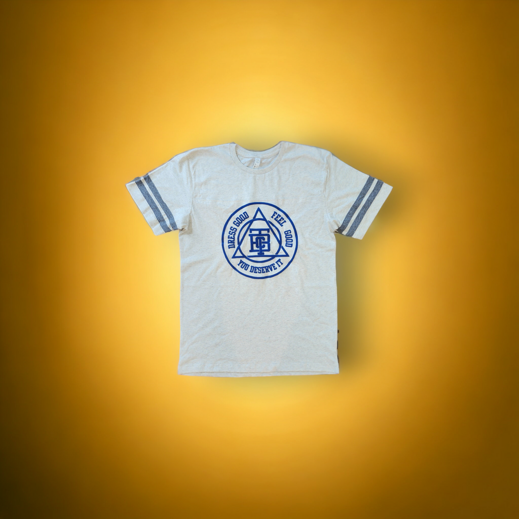 Ice Cream Blue 🍧 BTC Football T-shirt