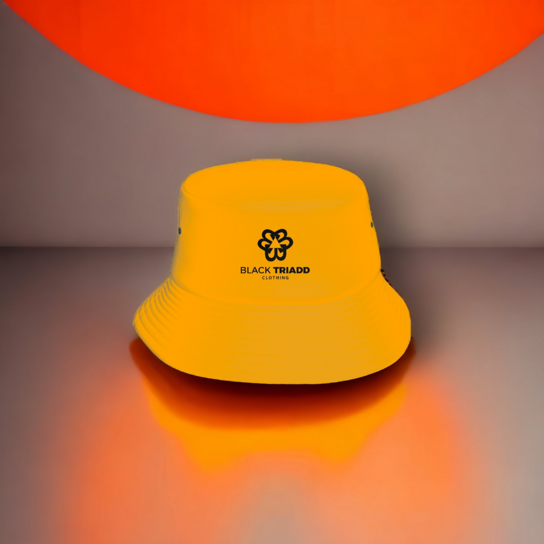 Orange Signature Bucket Hat