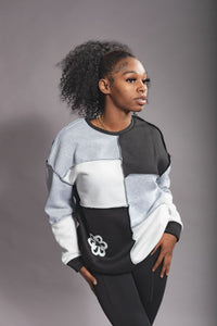 BTC Women's Checkered "Zoning" Sweater