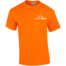 Load image into Gallery viewer, Black Triadd &quot;Orange Splash&quot; T-shirt
